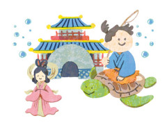 妻「桃太郎は桃から生まれるけど、金太郎は金から生まれたの？じゃあ、浦島太郎は島から生まれたの(´・ω・`)？」