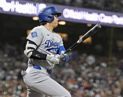 【MLB】大谷翔平、史上初の4年連続ユニホーム売上1位！山本由伸9位、村上宗隆20位