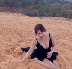 【動画】見せたがりグラドルさんのHcup谷間、深すぎるｗ