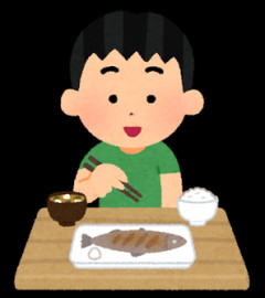 どんな食生活が100点なのか、週2回魚を食べるなんてどれほど豪華な暮らしだよ。