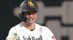 初回に主役まで回す有能打線！柳田・今宮・中村晃で塁が埋まる