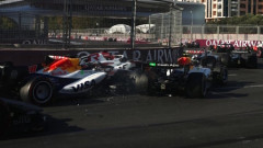 F1バクー決勝もうひとつの同士討ち、VCARBのローソン、リンドブラッドの動きに「全く理解できない」