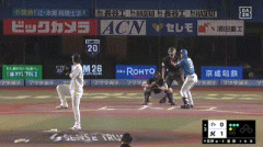 【ロッテ対日本ハム23回戦】日本ハム・進藤勇也、ロッテ・高野から第8号同点ソロホームラン！！！！！！！！！！！！！！！！！！