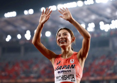 「乃木坂のポーズしてた！？」　アジア大会、TBSの陸上生中継で映り騒然…レース後に道下美槻が告白した「あれは…」