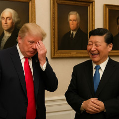 「本当に恥ずかしい」トランプ氏、歴代大統領の肖像画を前に “軽薄な言動” →習近平氏は「大笑い」   |  これが白人だ  |  あのまま民主党なら今頃中国と戦争になってたろうな