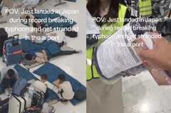 海外「こんな国に勝てるはずがない」 日本の空港で足止めされた外国人の映像に世界が衝撃