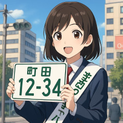 町田市で「町田ナンバー」導入推進運動