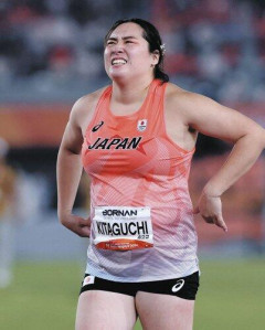 【衝撃】北口榛花さん、やり投で銀62m70も大会記録70m超の18歳中国人さんに及ばずｗｗｗｗｗｗｗｗｗｗ