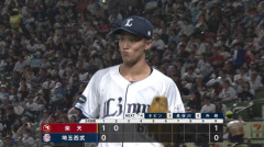 西武・冨士大和がプロ初先発で2回2/3を2失点　5四球に反省