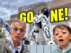 外国人「ガンダムユニコーンに感謝」ONLY in JAPAN * GOが東京の巨大ガンダムの変化を伝えてる