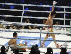 【ボクシング】那須川天心、王者・井上拓真に再び敗れる…7回に左を合わせダウン奪うも攻めきれず　”神童”が格闘技人生の岐路に