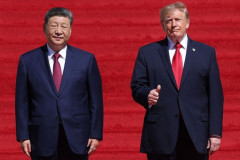 トランプ「台湾のように中国も米国製の武器を買うか？」　習近平「」