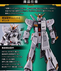 ミノ粉除去パウダー…？しかもソースがある…？【METAL ROBOT魂 HWSνガンダム】