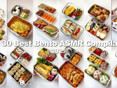 外国人「お弁当のアイデアが素晴らしい」Bento ASMRが30種類のASMRをまとめて紹介してる