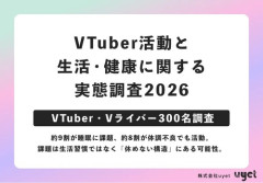 【悲報】VTuber、7割が「精神的不調」を経験する厳しい職業だったｗｗｗｗ