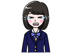 共通テスト後、娘が悲しくて泣いていた。