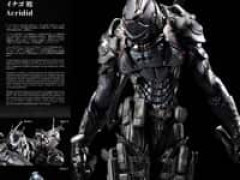 【オリジナル可動フィギュア】蟲シリーズ「ダイダロス計画実験体 B0200 イナゴ 蝗 Acridid」可動フィギュア【予約開始】