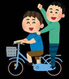 【修理費狙い？】小学校の時に友達と自転車で二人乗りをしながら公園の脇に止めてあった車の横辺りを通り過ぎた、その時。五十代くらいのおっさんに「オイコラ待て！」