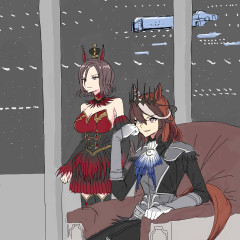 【ウマ娘】既視感があるハロウィンルドルフ 「トレセンの歴史がまた1ページ」