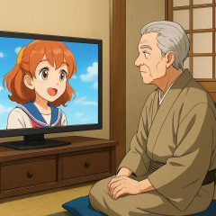 天皇が観てそうなアニメ