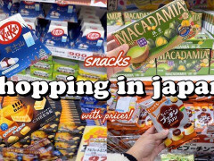 外国人「今日の動画のエネルギーが好き」sassyinkoreaが日本のスナックを買い物してる