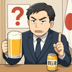 財務省「ビールと同じくらい美味しいならビールと同じ税金にすべきでは？」10月から酒税値上げ