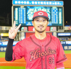 カープ菊池涼介『通算350二塁打』達成！2000安打より希少記録で通算50人目の快挙