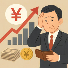 物価高に7割超”年収追い付かず” 必要な年収増加額は平均約38万円 住友生命   |  この国はもう完全に終わりｗ