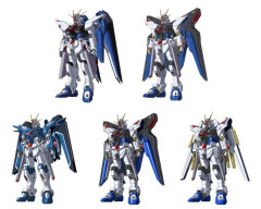 フリーダムガンダム5兄弟、言うほど全部同じに見えるか？