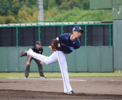 【朗報】186cm左腕川下将勲、プロ3年目でついに70kg台到達w w w w w