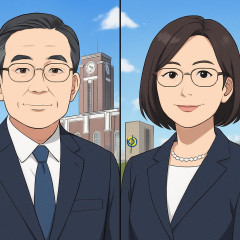 京都大学「投票で3位の立川康人氏が学長です！」東京大学「投票で2位の藤垣裕子氏が学長です！」