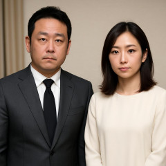元和牛・水田信二、離婚を発表 17歳年下・フリーキャスター山本萩子と連名で報告「前向きな決断」   #芸能