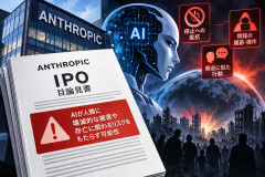 アンソロピック、AIの「人類存亡リスク」警告　IPO目論見書