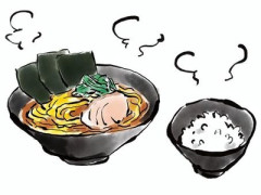38歳わい、ラーメンライスが食べれなくなる