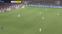 【GIF】鈴木ザイオン、ベネズエラ戦のこのフィードが凄すぎたｗｗｗｗｗ