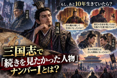 曹操でも諸葛亮でもない…三国志で「続きを見たかった人物」ナンバー1とは？