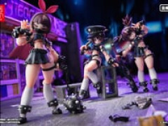 【オリジナル美少女プラモデル】蝸之殼Snail Shell「NG-S-HM01 不良JK·黒い三重奏」【試作公開】