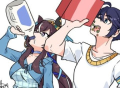 【ウマ娘】ヴィブロスの豪快すぎるシリアルの食べ方、なおこの後…
