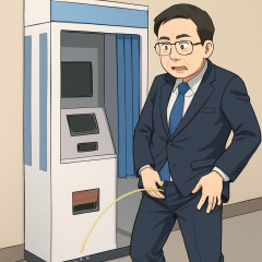 立憲民主党県議、証明写真機に小便をした疑い   #速報