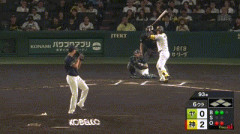 【阪神対ヤクルト24回戦】阪神・森下翔太、あわや危険球のボールを回避→即マルチ安打となるセンター前ヒット！！！！！