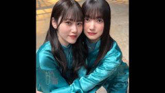 向井純葉 大園玲 暖をとってる可愛い生き物寒い中頑張ったいとれいしゃん櫻坂46