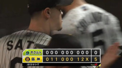 9月の阪神の対戦球団別の成績
