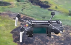 ウクライナ製偵察用クアッドコプタ「Slavic」を公開…航続距離最大30km！