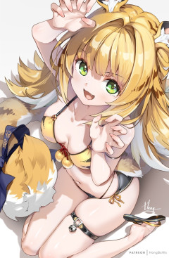 【画像】女の子「がお〜♡」