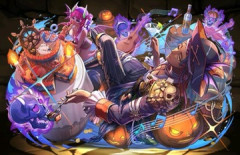【パズドラ】新キャラ「ハロウィン テキーラギムレット」の能力公開！！アシスト無効耐性武器につくの早いなwwwww【評価まとめ】