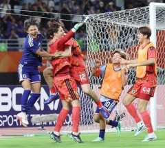 【朗報】サッカーU-21日本代表、PK戦の死闘を制して金メダルに王手!決勝は3大会連続の日韓戦