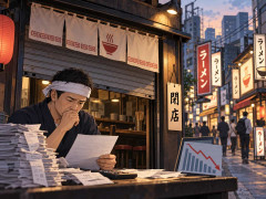 ラーメン店倒産、過去最多ペース