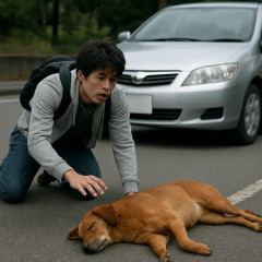 いなくなった飼い犬を探して…路上で発見し車外に出た大学生 後続車にはねられ意識不明 関市   #岐阜
