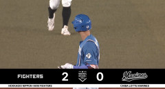 【日本ハム】万波中正、タイムリーで追加点｜ロッテ戦｜打った瞬間の反応まとめ｜10/1
