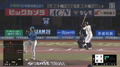 【ロッテ対日本ハム25回戦】ロッテ・山口航輝、第34号ソロホームラン！2点差の迫る！！！！！！！！！！！！